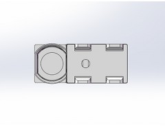 電子鎖齒輪箱-圖紙